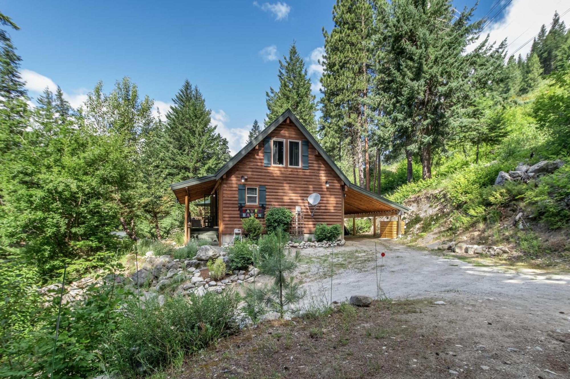 Raven Haven Lodge By Nw Comfy Cabins เลเวนเวิร์ท ภายนอก รูปภาพ