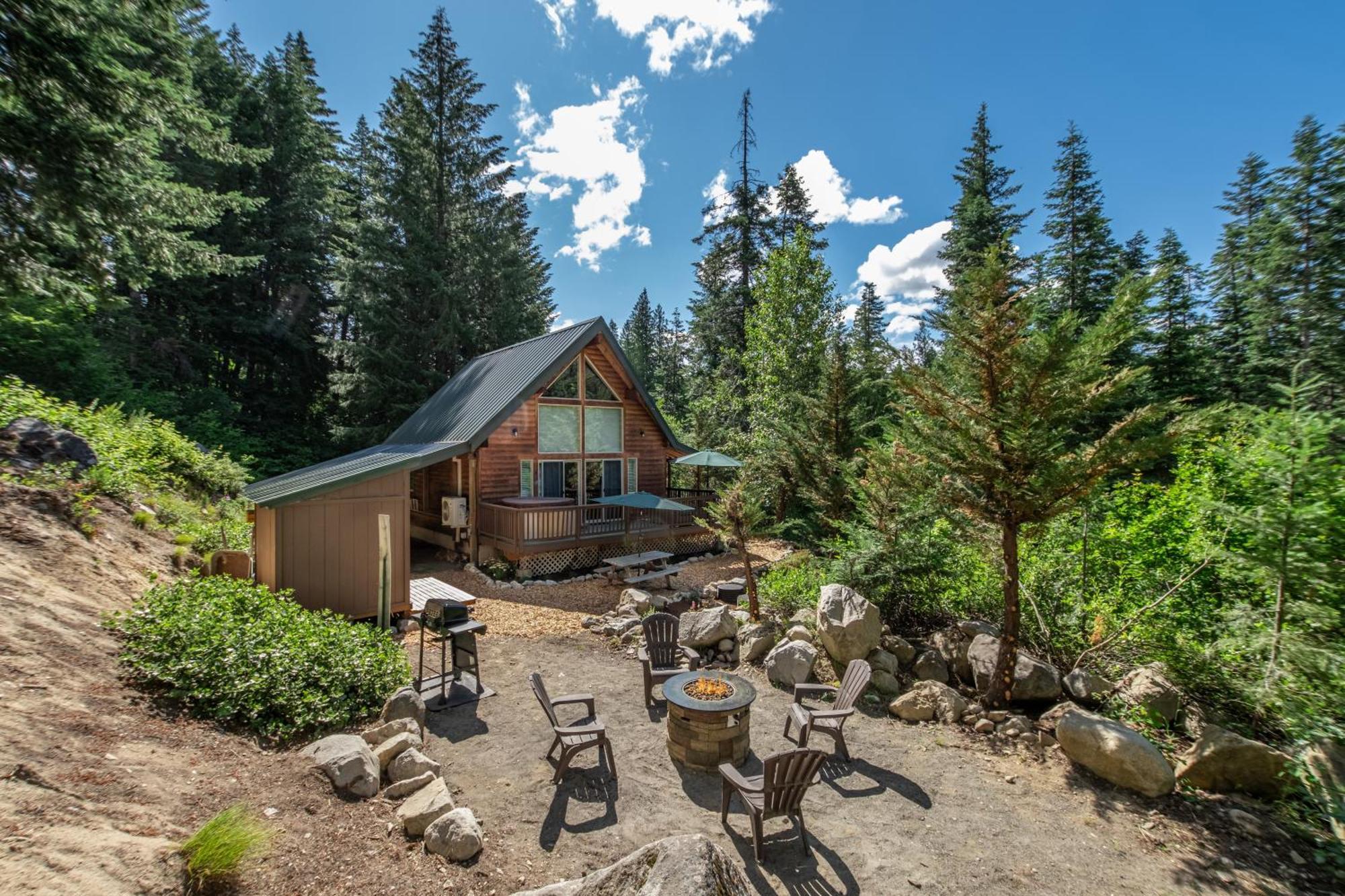 Raven Haven Lodge By Nw Comfy Cabins เลเวนเวิร์ท ภายนอก รูปภาพ